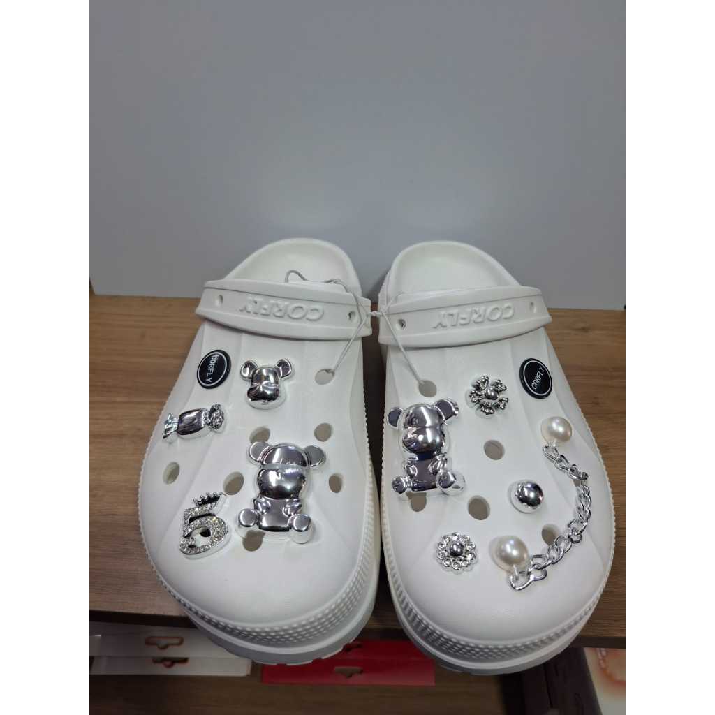 Sandália/ Chinelo Corfly - Gelo