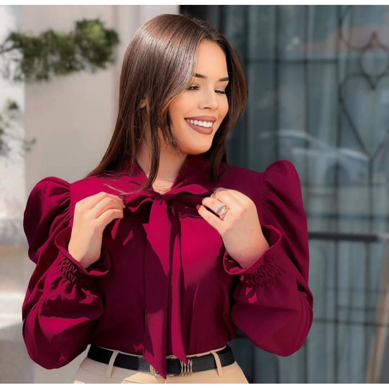 camisa feminina manga comprida congresso uniformes tamanho P ao g2