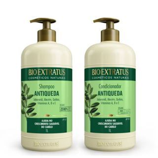 Kit Jaborandi Shampoo e Condicionador Bio Extratus - 1L Antiqueda e Crescimento - novo em Oferta na Shopee