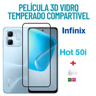 Película 3D Compatível Com INFINIX HOT50i Transparente e Resistente em Oferta na Shopee