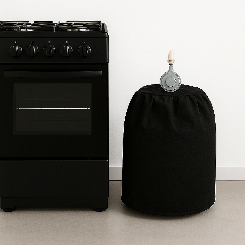 Capa Para Botijão de Gás Oxford Resistente  Decorativo Bujão 13kg  Proteção Cozinha em Oferta na Shopee