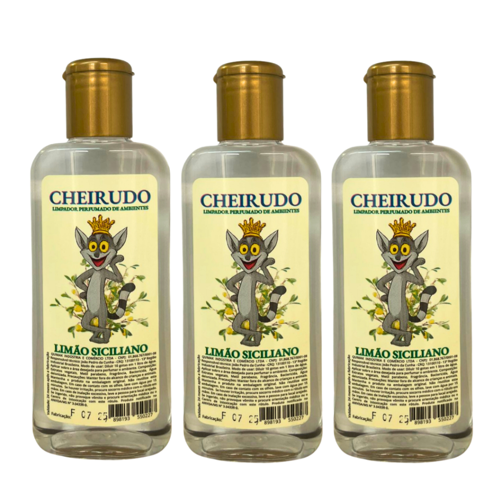 Combo 3 Limpadores Cheirudo Limão Siciliano 140 ml em Oferta na Shopee