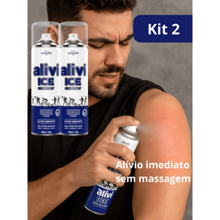 Kit 2 Gelo Spray Alivi Ice My Health 280ml | Alívio Imediato para Dores Musculares Torções e Cansaço em Oferta na Shopee