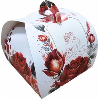 Embalagem Bem Casado/ Doces finos/ Sabonetes Casamento Verm em Oferta na Shopee