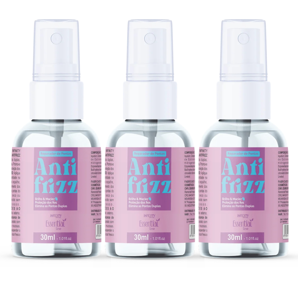 Kit 3x Reparador de Pontas Profissional 30ml | Óleo Reparador | Envio Imediato | Proteção Térmica, Brilho, Pontas Duplas em Oferta na Shopee