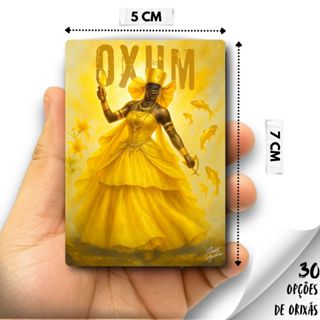 Quadro Decorativo Orixá - Oxum, Oxóssi, Ogum, - Umbanda/Candomblé - Escolha 30 Obras! Mini 5cm x 7cm em Oferta na Shopee