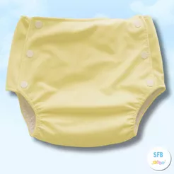 Fralda Plástica Calça Enxuta Bebê Lavável