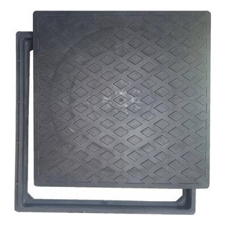 Tampa De Esgoto 60x60cm Bueiro Caixa Passagem Quadrada Bloqueia Odor em Oferta na Shopee