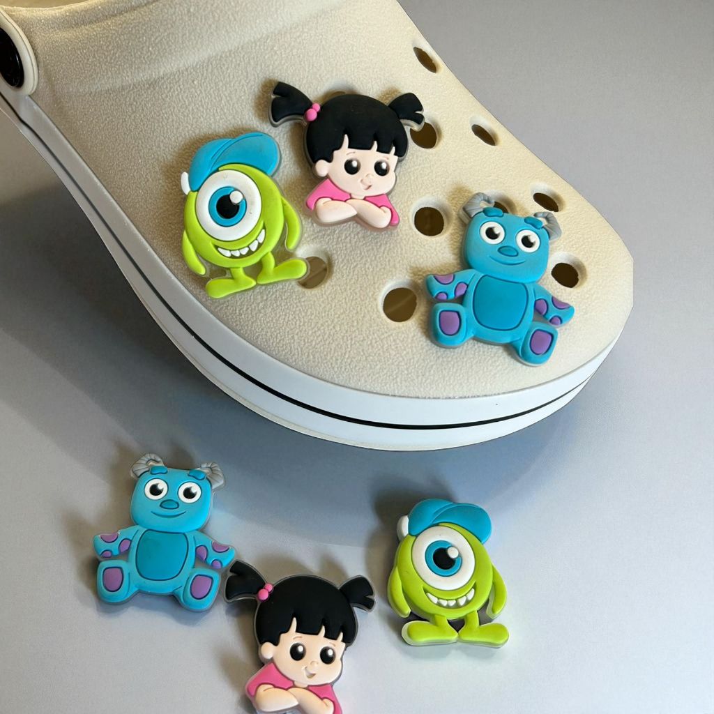 Kit Pins Botons Para Babuche Aplique Personagens Decorativo Delicado Emborrachado Estilo em Oferta na Shopee