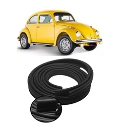 Kit 4 Borrachas Guarnição Chassi Carroceria Vw Fusca 59 A 96