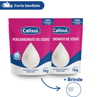 Kit 1 ou 2 Percarbonato de Sódio Alvejante Tira Manchas Sem Cloro 100% Puro 1kg + Brinde Impecável Remove Mancha Vanish em Oferta na Shopee