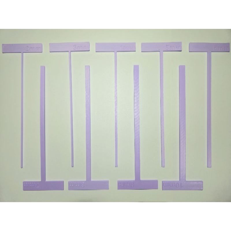 Kit de réguas de encadernação T