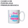 Caneca de Porcelana Com Sua Foto ou Arte Personalizada 325ML