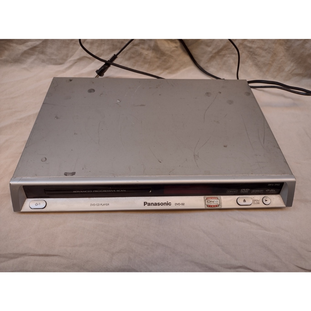 Dvd Panasonic Dvd-s2lb-s Com Defeito Sucata - Leia Descrição Prateado