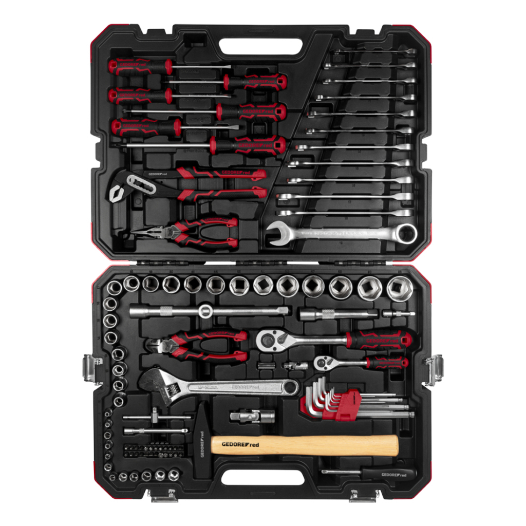 JOGO DE FERRAMENTAS 100 PEÇAS R46023100 GEDORE RED