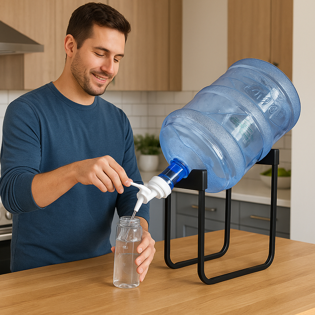 Suporte Removível Para Bebedouro De Água Potável Torneira Bebedouro galao 20L em Oferta na Shopee