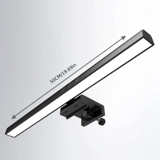 Luminária Tela Notebook Monitor Mesa Barra Luz Regulável Cúpula Preto Estrutura Preto 127/220v em Oferta na Shopee