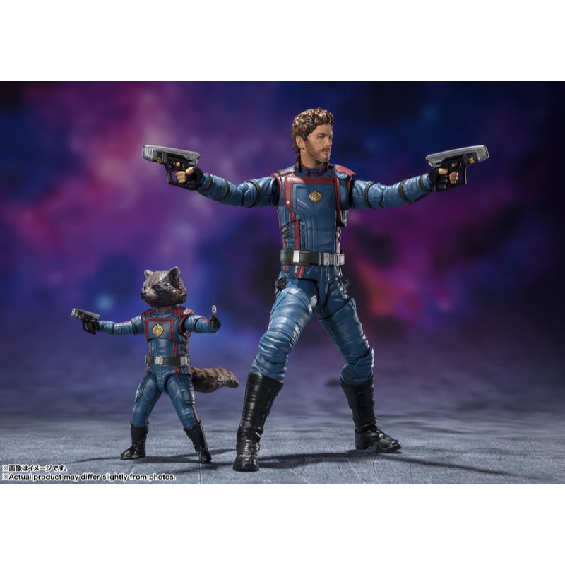 ORIGINAL - S.H. Figuarts Star-Lord & Rocket Raccoon (Guardians of the Galaxy 3)