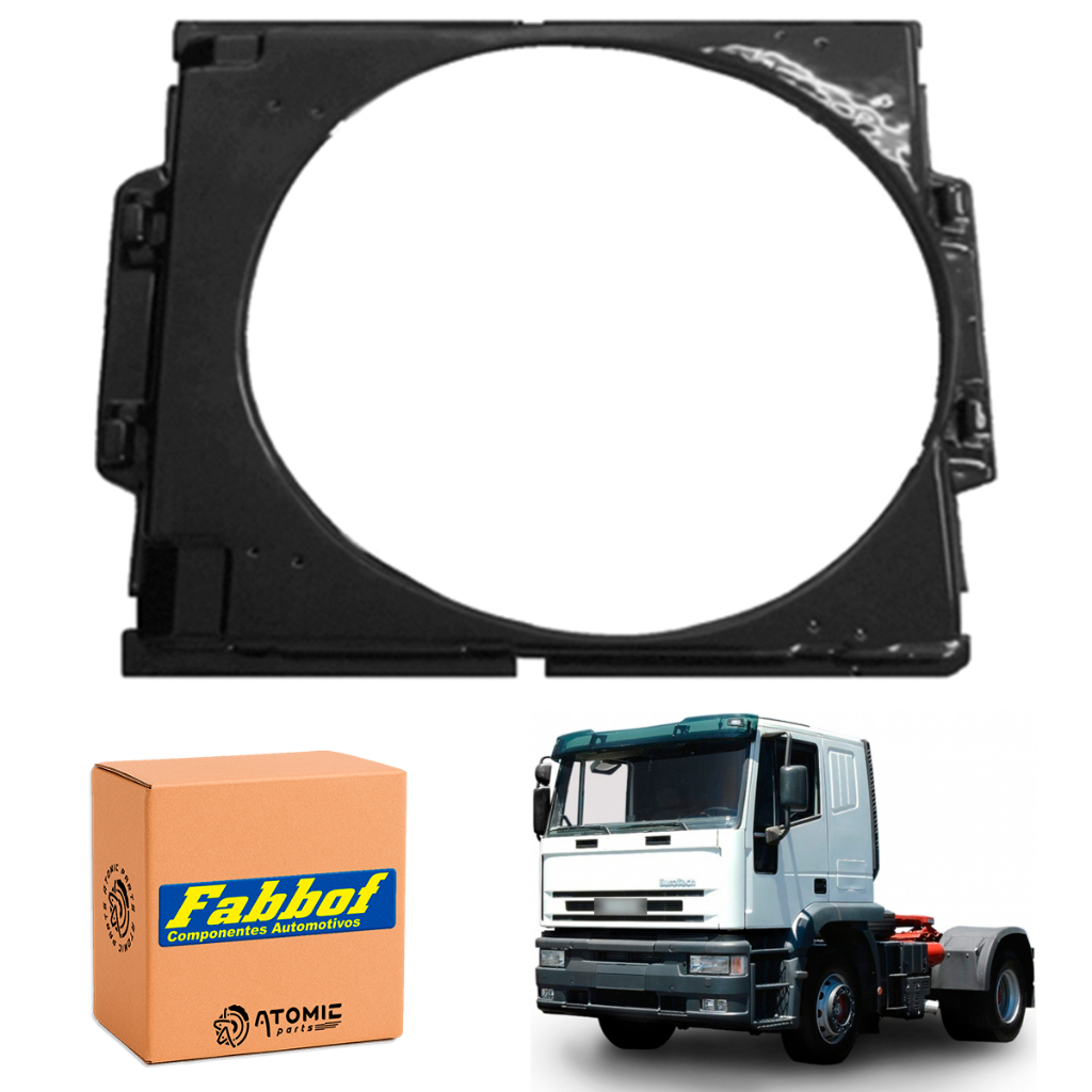 Defletor Radiador De Ar Iveco Eurotech 8165849