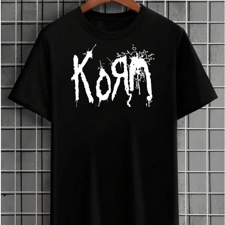 Camisa Premium Banda Korn Rock Internacional Derretido Oldskull Blusa Unissex Camiseta 100% Algodão