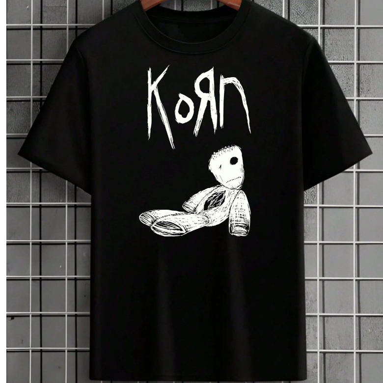 Camisa Premium Banda Korn Rock Internacional Oldskull Blusa Unissex Camiseta 100% Algodão