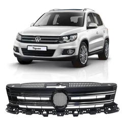 Grade Superior Radiador Dianteiro Friso Cromado Tiguan 2012 2013 2014 2015 2016 5N0853651J9B9