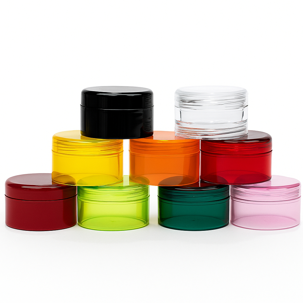 Kit 100 Unidades Mini Potes Glitter Acrílico Organização 4g Cozinha em Oferta na Shopee