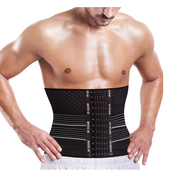 Cinta Modeladora Abdominal Unissex X-Waist | Redução de Medidas e Suporte Lombar em Oferta na Shopee