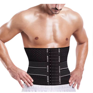 Cinta Modeladora Abdominal Unissex X-Waist | Redução de Medidas e Suporte Lombar em Oferta na Shopee