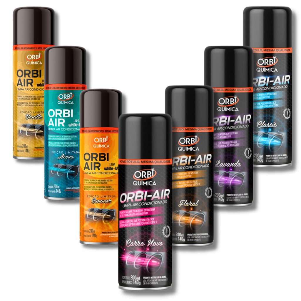 Higienizador De Ar Condicionado Orbi Air Tipo Granada em Oferta na Shopee