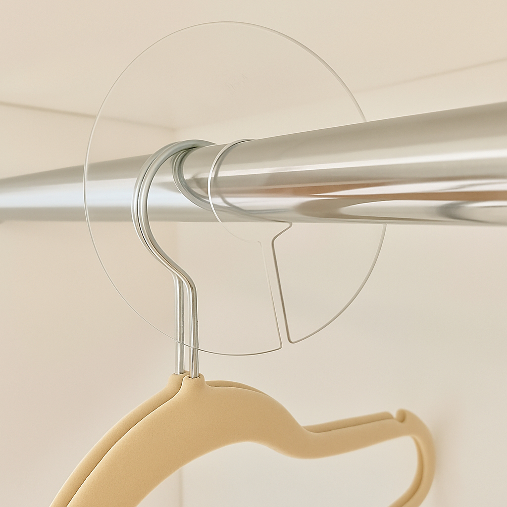 Kit 10 Separador Divisor Marcador De Cabide Arara Acrílico Redondo em Oferta na Shopee