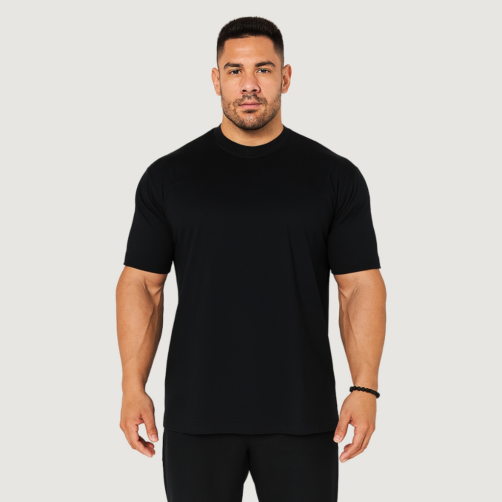 Camiseta Oversized Masculina Lisa Streetwear Cores Diversas em Oferta na Shopee