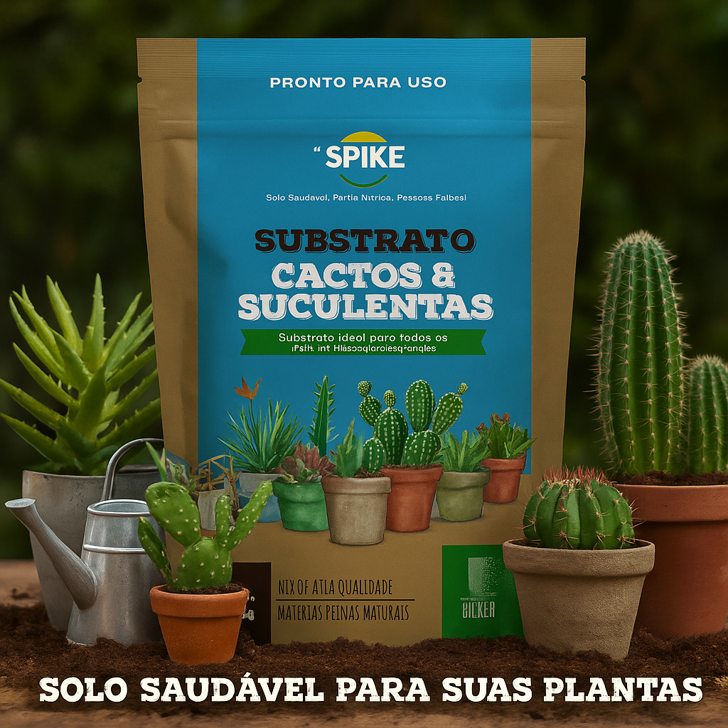 Substrato Para Cactos e Suculentas 1kg Mr.Spike