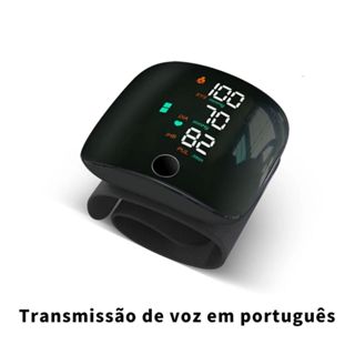 Monitor De Pressão Arterial De Pulso Recarregável Alta BP Esfigmomanômetro super em Oferta na Shopee