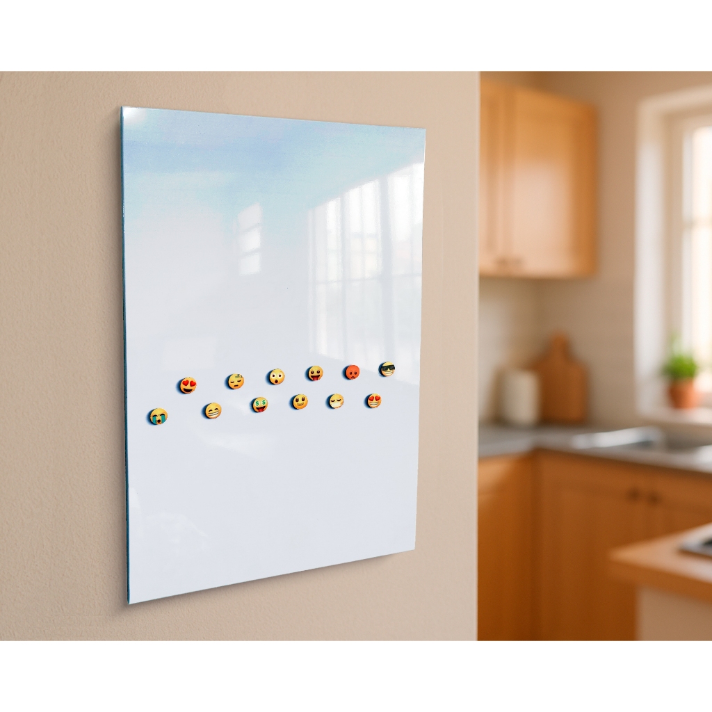 Painel Mural Magnetico De Fotos e Lousa + 12 imãs  - Planner em Oferta na Shopee