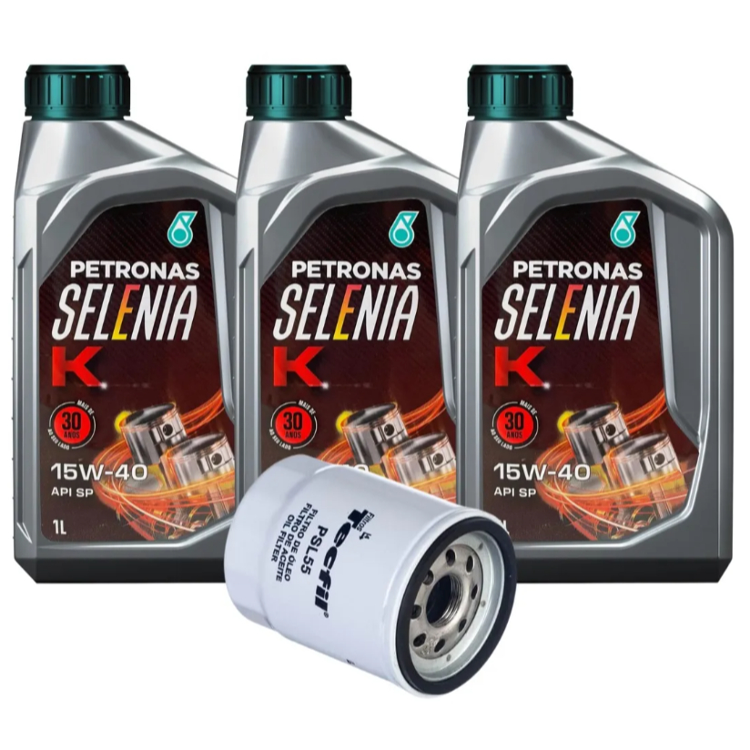 Kit Troca Óleo Selenia 15w40 + Filtro de Óleo Fiat Palio Uno Mobi Siena Fire 1.0/1.4 em Oferta na Shopee