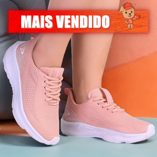Tênis feminino esportivo confortável d+ pra academia caminhada malhar levinho macio pra academia top em Oferta na Shopee