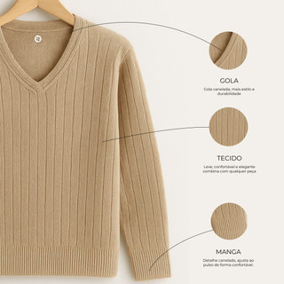 Sueter masculino Plus Size g1 g2 g3 g4  Blusa de frio Masculino Inverno Blusa De Frio Masculina Tricot Lã tricô Elegante