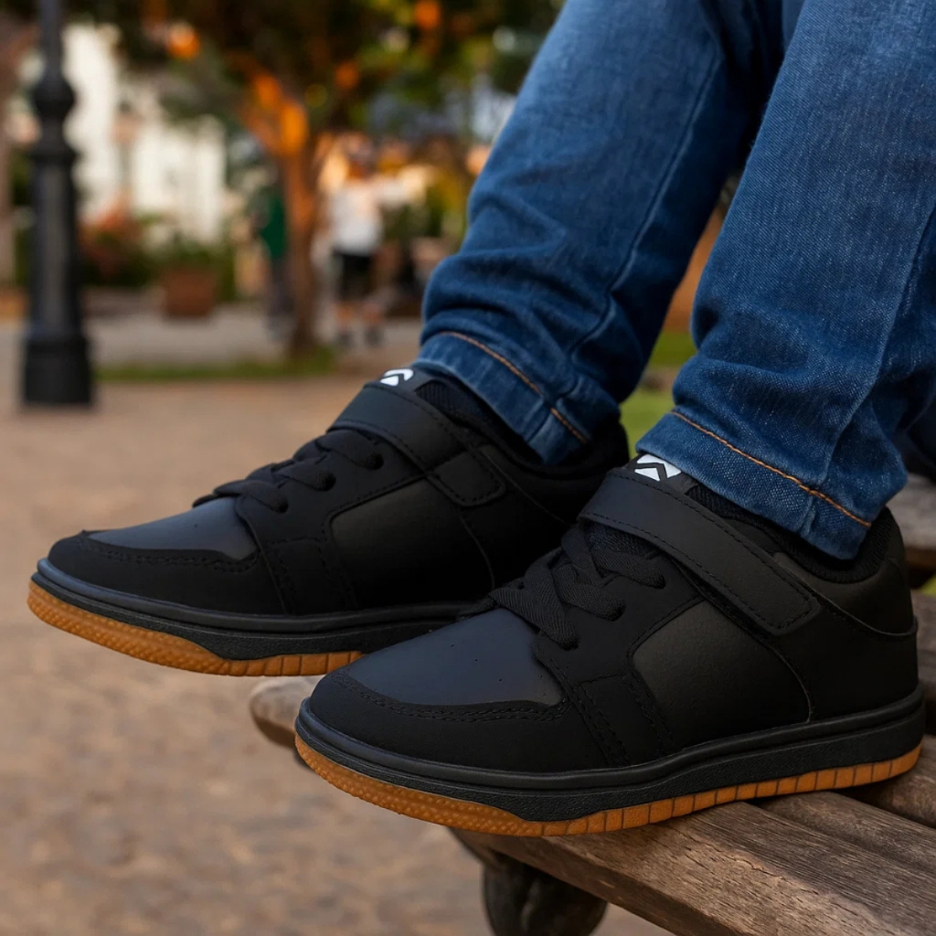 Tênis Infantil Menino Conforto e Estilo para o Volta às Aulas 119i em Oferta na Shopee