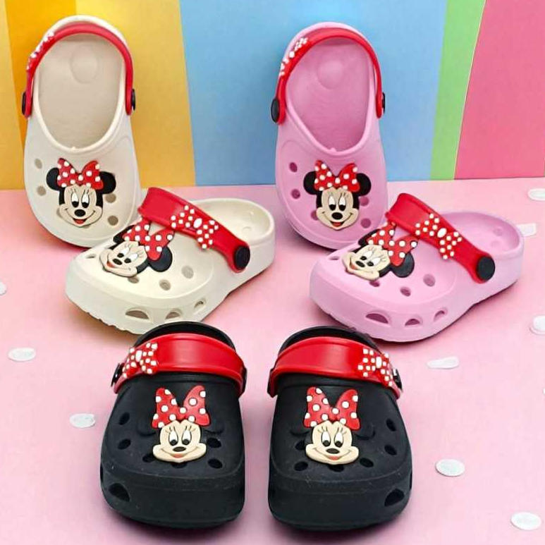 Babuche Infantil Feminina super confortável e leve personagem com Laço em Oferta na Shopee