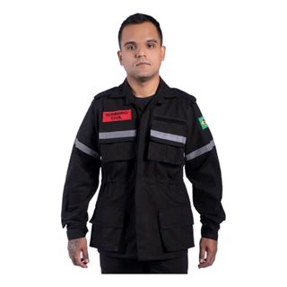 Gandola Tática Preta Com Bordado Em Rip Stop em Oferta na Shopee