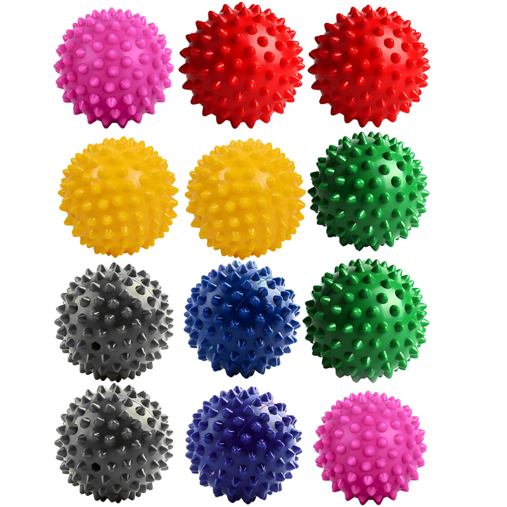 Kit 36 Bolinha Cravo Massagem Fisioterapia Anti Stress