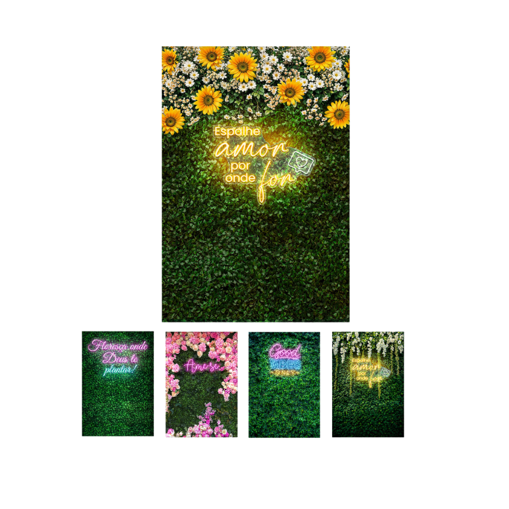 Painel Retangular Vertical Sublimado 3D Fundo Instagramável 1,50x2,20 em Oferta na Shopee