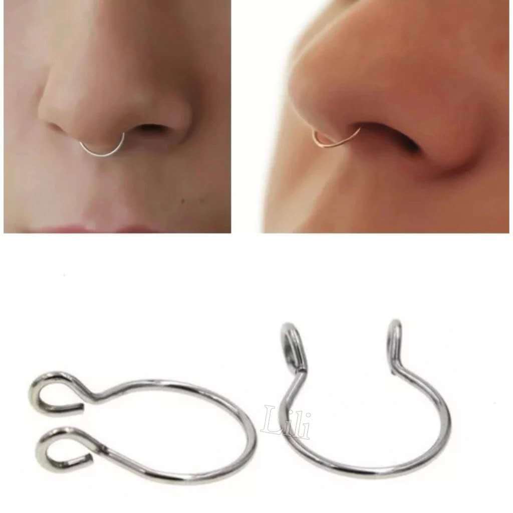 Piercing Fake Nariz Septo - Comprar com Melhor Preço em Anéis