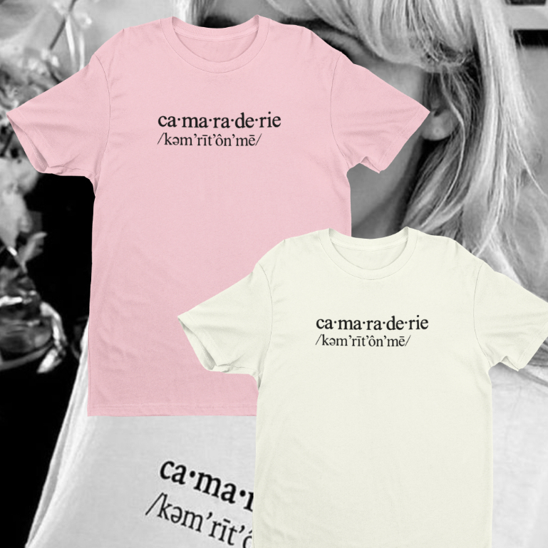 CAMISETA SABRINA CARPENTER CAMARADERIE 100% ALGODÃO em Oferta na Shopee