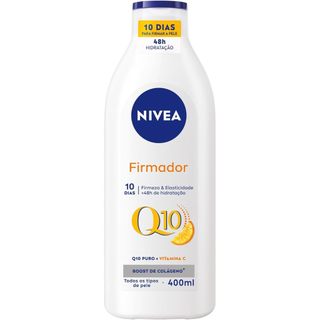 Creme Firmador NIVEA Q10 + Vitamina C 400ml – Hidratação e Firmeza da Pele