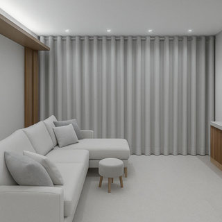 Cortina Vedação 100% Blackout Premium de 2 a 5 metros de largura em Oferta na Shopee