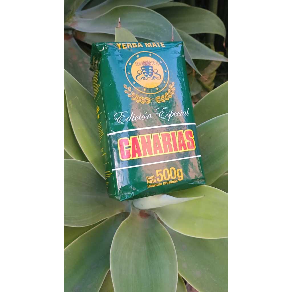 Erva-Mate Canarias Edição Especial 500g ou 1kg - yerba mate uruguaia edición especial mate chimarrão — imagem 2 de 2