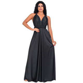Vestido Longo Varias Forma de Usar Multiuso Madrinha Casamento Formatura