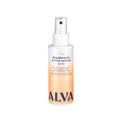 Desodorante Spray Cristal Natural Citrus Vegano 120ml Alva